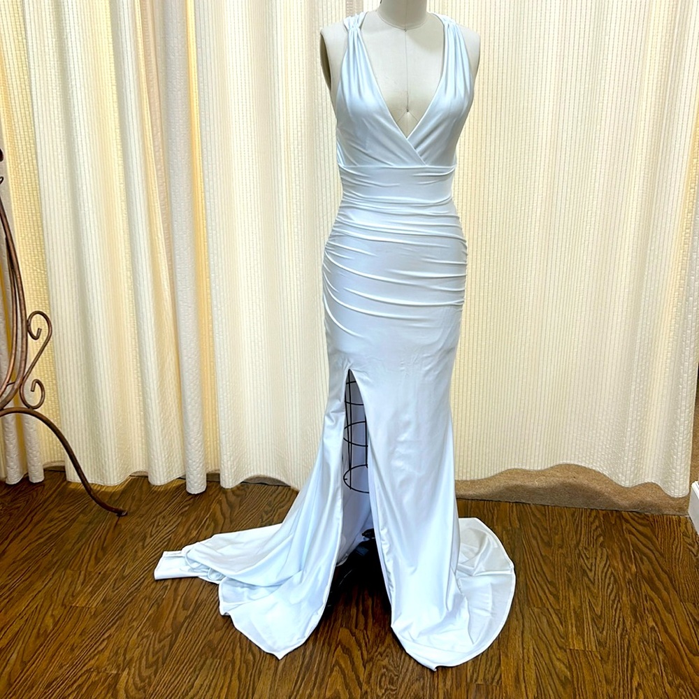 Size 00 Gown in White